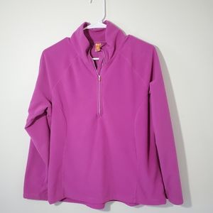 Lucy half zip fleece top